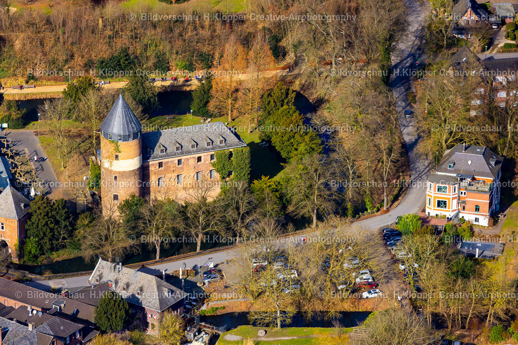 Luftbilder Brüggen -7844 | Luftbildfotografie Lufbild Burg Brüggen - Realisiert mit Pictrs.com