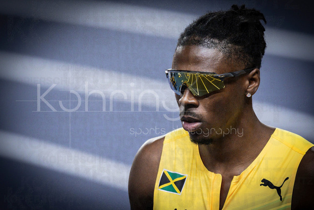 World Athletics Indoor Championships Kujawy Pomorze 26, 21.03.2026 | TORUN, POLAND - MARCH 21:  Navasky ANDERSON (JAM) competes in the men's 800m during the World Athletics Indoor Championships Kujawy Pomorze 26 on day 2 / session 1 at Kujawsko-Pomorska Arena Torun on March 21, 2026 in Torun, Poland. 