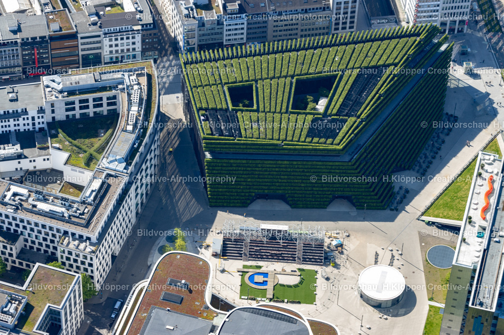 Luftbild  Düsseldorf Kö-Bogen II IMG_6273 | Luftbildfotografie Hermann Klöpper/ Creative-Airphotography - Realisiert mit Pictrs.com