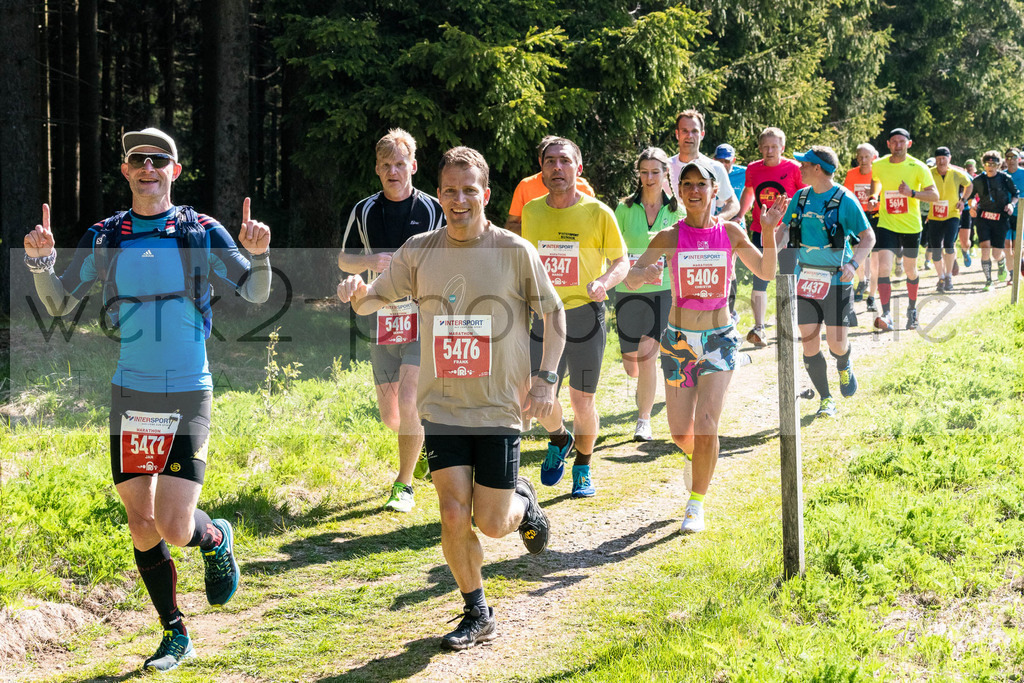 Rennsteiglauf 2019 | Marathon Neuhaus/Rwg. - Schmiedefeld am 18. Mai 2019