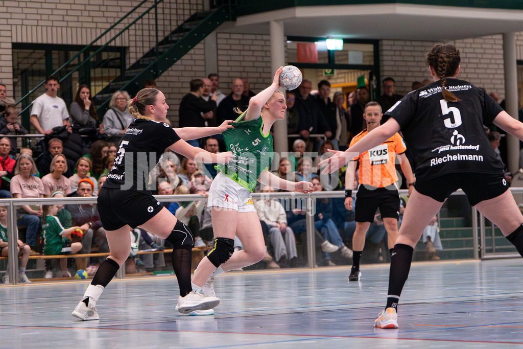 Handball I Frauen I Saison 2025-2026 I 3. Liga Staffel Nord I 20. Spieltag I SC SFN Vechta - SV Henstedt-Ulzburg0023 | jns.sportfotos - Realisiert mit Pictrs.com