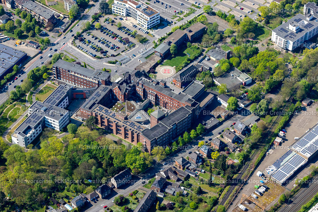 Luftbilder Moers-0570 | Luftbildfotografie StiftungKrankenhaus Bethanien Moers - Realisiert mit Pictrs.com