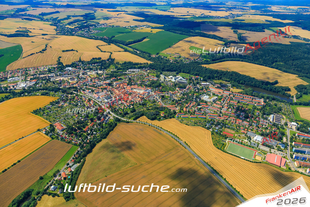 Luftbild von  Dippoldiswalde - Luftaufnahme wurde 2016 von https://frankenair.de mittels Flugzeug (keine Drohne) erstellt - die Geschenkidee