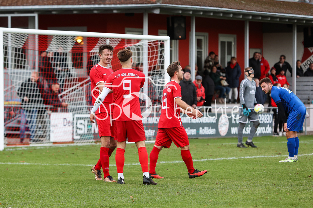 TSV Hollenbach - TSV Rain II  | Jubel nnach 3-1