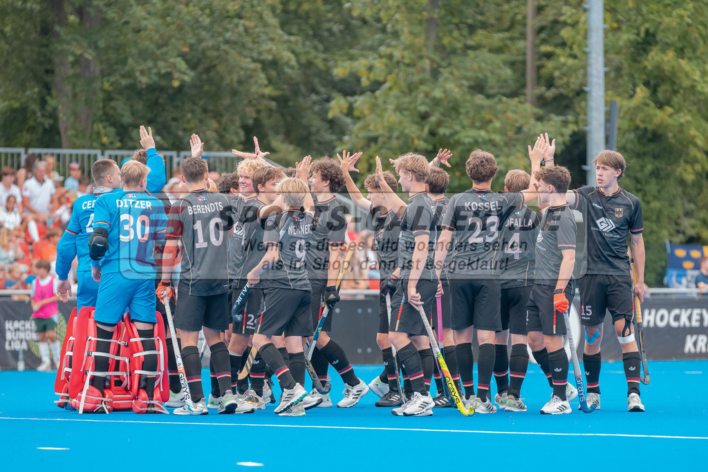 HK_20230713_101937 | Euro Hockey MU18 Germany vs Ireland Championship Girls &amp; Boys am 13.7.2023 CHTC , Krefeld ,