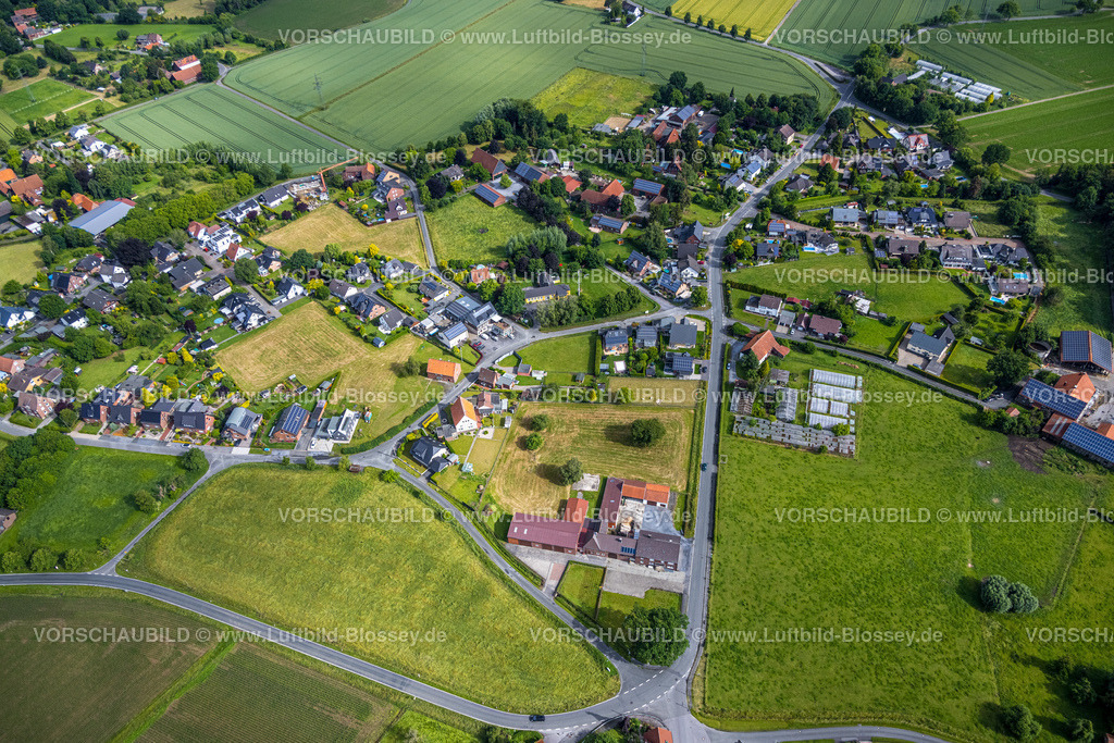 Hamm220602216 | Luftbild, Ortsansicht Osttünnen, Rhynern, Hamm, Ruhrgebiet, Nordrhein-Westfalen, Deutschland