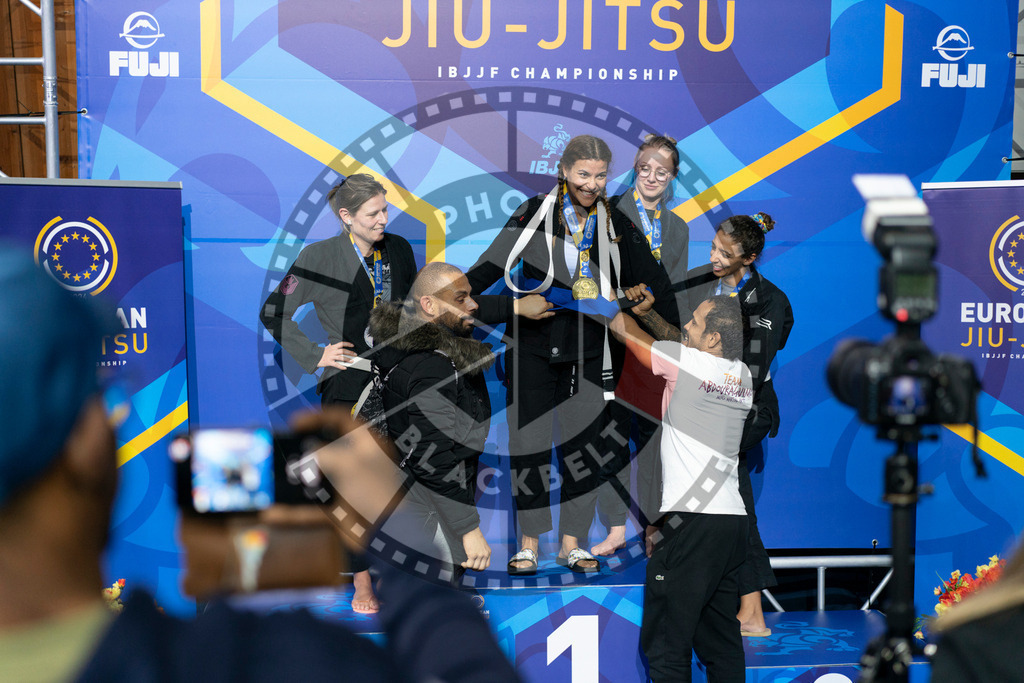 20240119PBB3399 | Fighters compete during the IBJJF European Championship in Paris, France, on January 19, 2024.