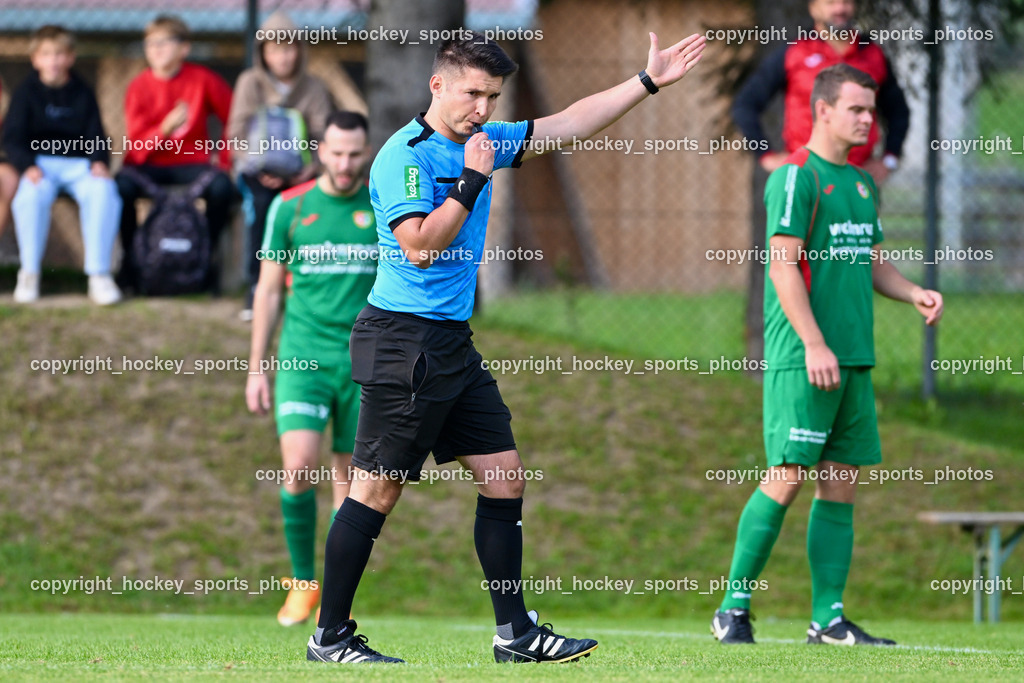 FC ASKÖ Gmünd vs. Union Matrei  | Mathias Bodner Referee, FC ASKÖ Gmünd vs. Union Matrei , FC ASKÖ Gmünd vs. Union Matrei  am 21.09.2024 in Gmünd (Sportplatz Gmünd), Austria, (Photo by Bernd Stefan)