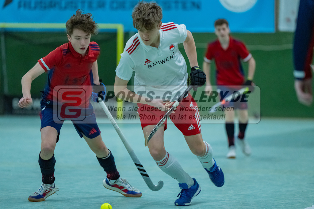 HK_20240225_108560 | Spiel um Platz 5 Deutsche Meisterschaft MU14 am 25.2.2024 Halle RW Köln, Köln ,