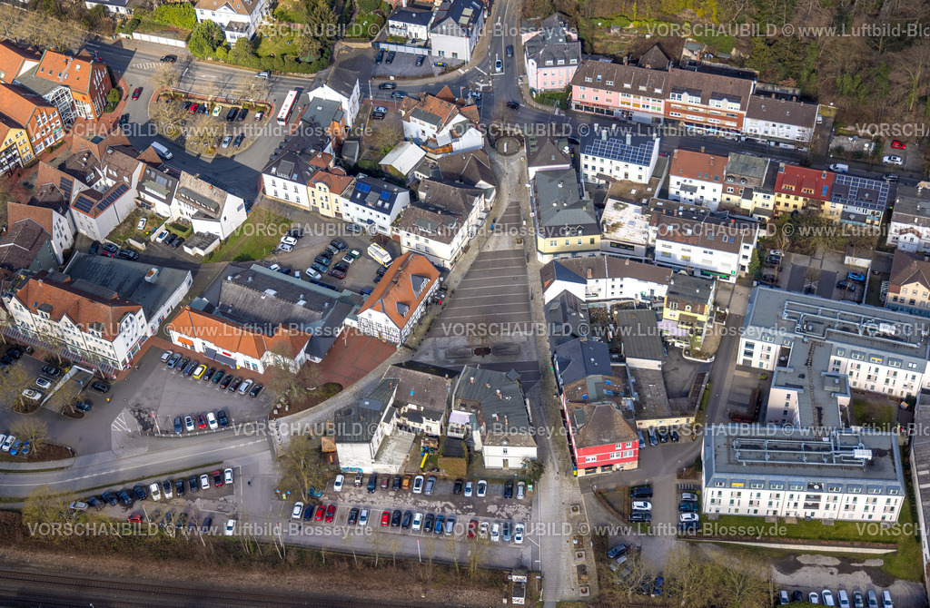 Froendenberg230214583 | Luftbild, Marktplatz Fröndenberg, Ruhrgebiet, Nordrhein-Westfalen, Deutschland