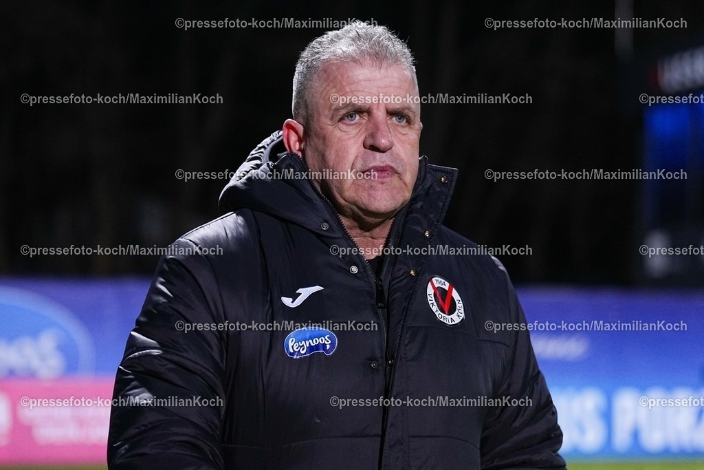 xYDRx23012601098 | 23.01.2026, xydrx, Fußball, 3.Liga, FC Viktoria Köln - 1.FC Saarbrücken, Saison 2025 2026, Sportpark Höhenberg: Franz Wunderlich ( Sportvorstand FC Viktoria Köln)     DFB regulations prohibit any use of photographs as image sequences and or quasi-video. Photo: xYannisxDreimannxPressefotoKochx