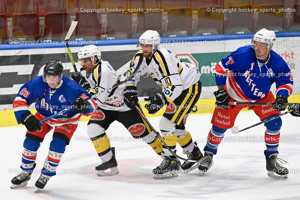 Carinthian Team vs. HC Köttern 12.2.2024 | #88 Kräuter Leonhard, #18 Maurer Peter, #10 Rettner Sebastian, #72 Goritschnig Alexander