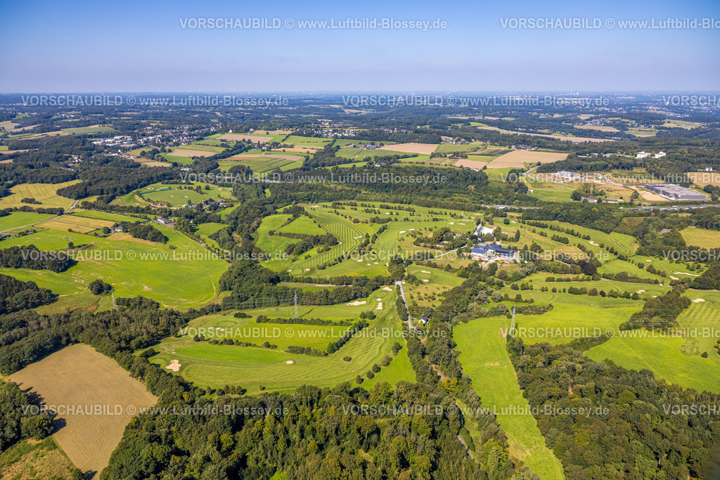 Gevelsberg240815682 | Luftbild, Golfplatz Gut Berge Golfwiese an der Autobahn A1, Sandfelder Bunker, Berge, Gevelsberg, Ruhrgebiet, Nordrhein-Westfalen, Deutschland