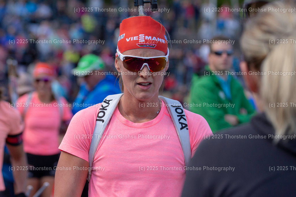 Deutsche Meisterschaften Biathlon 2018 | Deutsche Meisterschaften Biathlon 2018, Massenstart Frauen am 15.09.2018 in der DKB SKI ARENA in Oberhof, (Deutschland)

Bild: Denise Herrmann vom WSC Clausthal-Zellerfeld / BwB (1) - Realisiert mit Pictrs.com