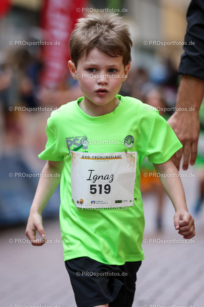 GVG Fruehlingslauf in Frechen, 22.05.2022 | Impressionen vom GVG Fruehlingslauf am 22.05.2022 in Frechen (Nordrhein-Westfalen). Foto: BEAUTIFUL SPORTS/Axel Kohring