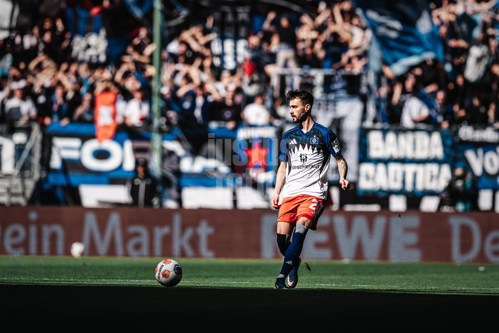 Fußball | Männer | Saison 2025/2026 | 1. Fußball-Bundesliga | 28. Spieltag | Hamburger SV vs. FC Augsburg | 04.04.2026 | Fabio Daniel Ferreira Vieira (#20, HSV)