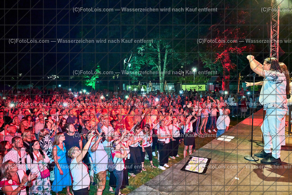 ALP7960_INSIEME_Wieselburg | (C)FotoLois.com, Alois Spandl. INSIEME - La Notte Italiana mit Erik Arno, Monika Ballwein, Christian Deix und Rene Velazquez-Diaz, Konzert im Schlosspark Wieselburg, Fr 9. August 2024.
