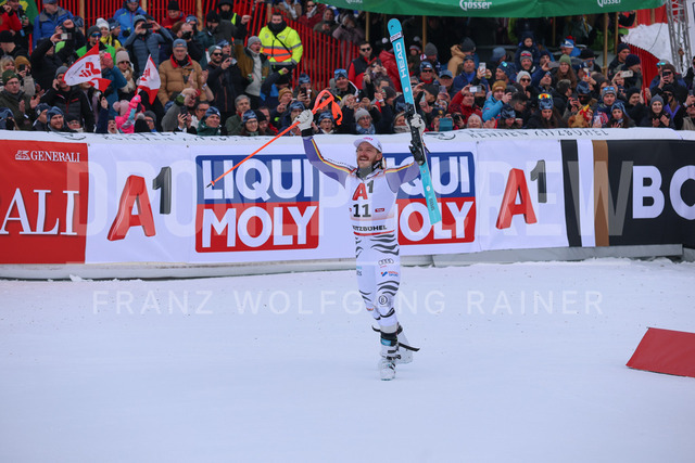 Audi FIS Ski World Cup: Men’s Slalom – Hahnenkamm Race, Kitzbuehel | Kitzbuehel, Austria, 25.Jan.26 - Alpine Skiing - FIS World Cup, Hahnenkamm Race, Slalom, men. The image shows STRASSER Linus (GER, Head).
