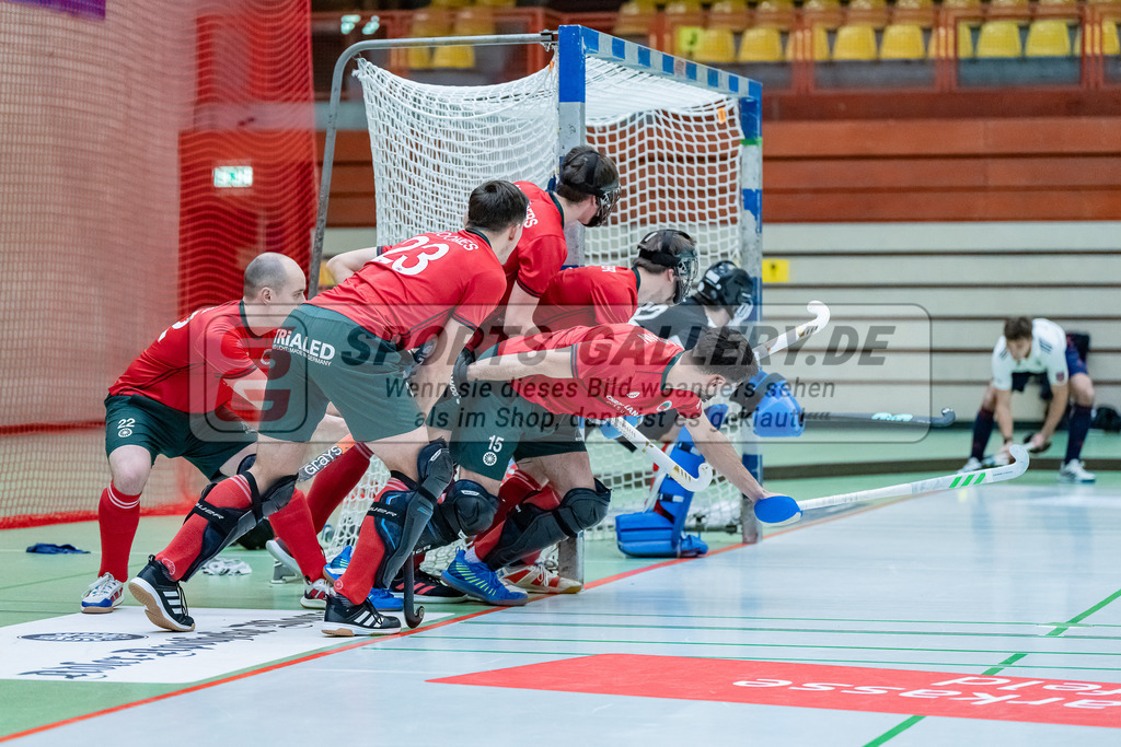 HK_20231217_107518 | 1. Bundesliga Herren Crefelder HC - Düsseldorfer HC  am 17.12.2023 Sporthalle Glockenspitz, Krefeld ,