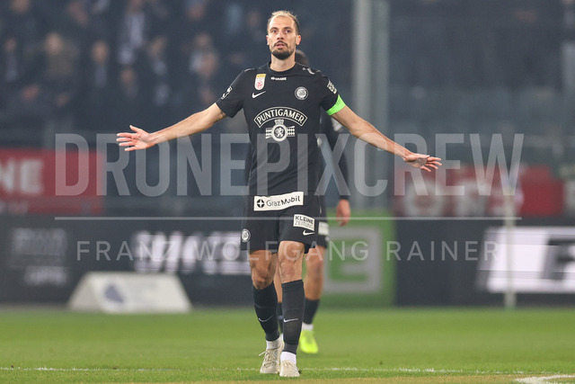UEFA Europa League 2025/26: SK Sturm Graz vs SK Brann | Graz, Austria, 29.JAN.26 - SOCCER - UEFA Europa League, SK Sturm Graz vs SK Brann Bergen. The image shows Jon Gorenc Stankovic (STU).
