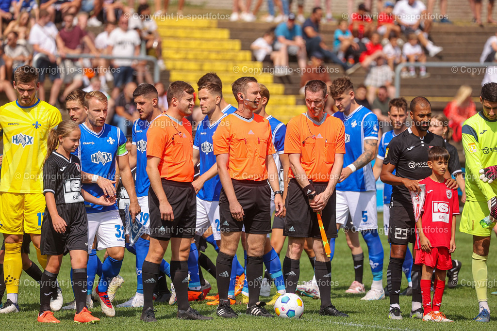 Giessen_Darmstadt (54) | 16.07.2023; Testspiel; Waldstadion Gießen; FC Gießen - SV Darmstadt 98; Ergebnis: 2:0 (0:0)