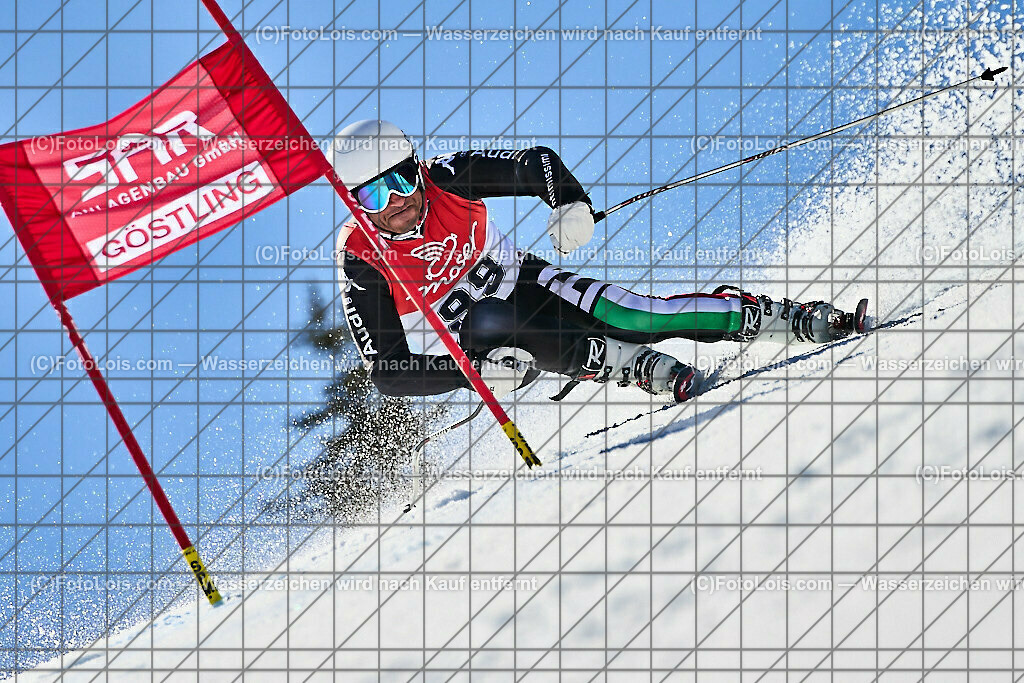 ALP5496_WCM-SuperGiant_Kat-B_Gualla Alfredo | (C)FotoLois.com, Alois Spandl, World Criterium Masters Ski Alpin 2023 Hochkar, SuperGiantSlalom, Kategorie B, Mi 22. März 2023.