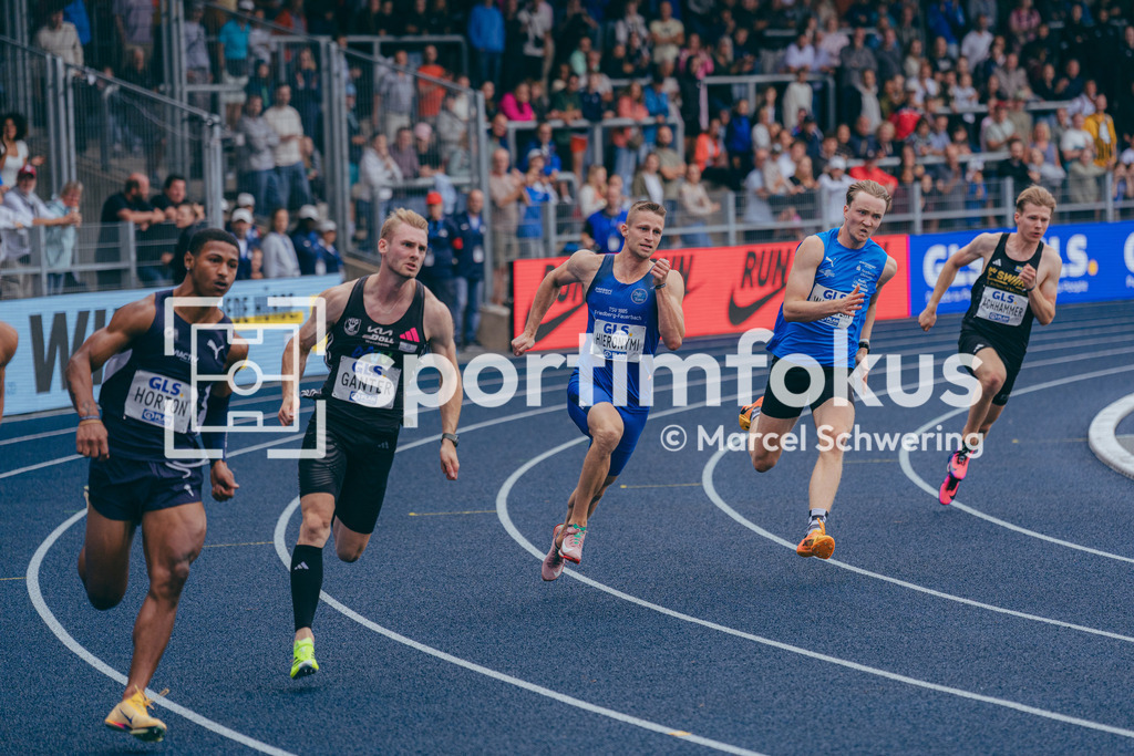 Deutsche Meisterschaften der Frauen und Männer 2026 | Lars Hieronymi, TSV 1885 Friedberg-Fauerbach e.V., 200-Meter-Lauf, Deutsche Meisterschaften der Frauen und Männer 2026, Lohrheidestadion Bochum-Wattenscheid, 26.07.2026. Foto: Marcel Schwering / sportimfokus - Realisiert mit Pictrs.com