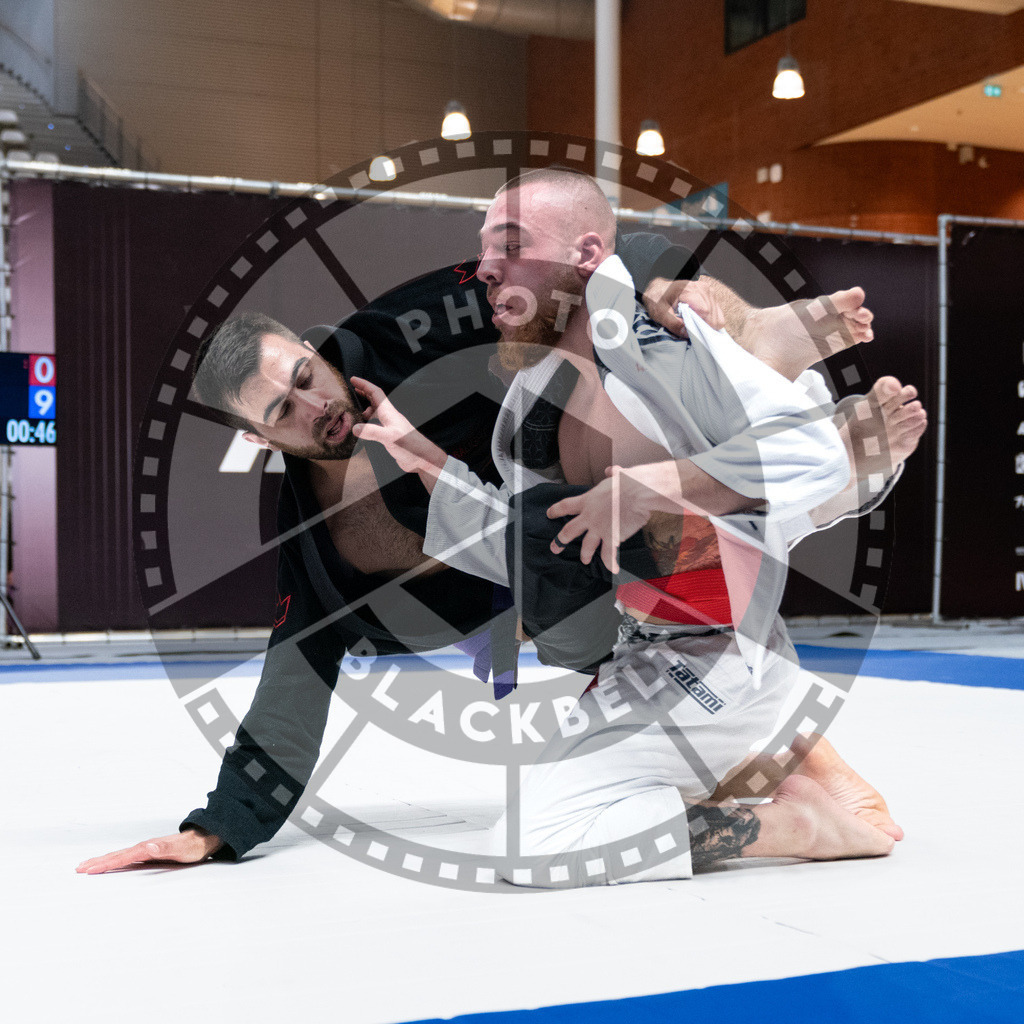 20241012PBB3476 | Athletes compete during the AJP Tour Europe Continental Jiu-Jitsu Professional Championship on October 12, 2024 in Almere near Amsterdam, Netherlands. © Chiara Dazi / photoblackbelt