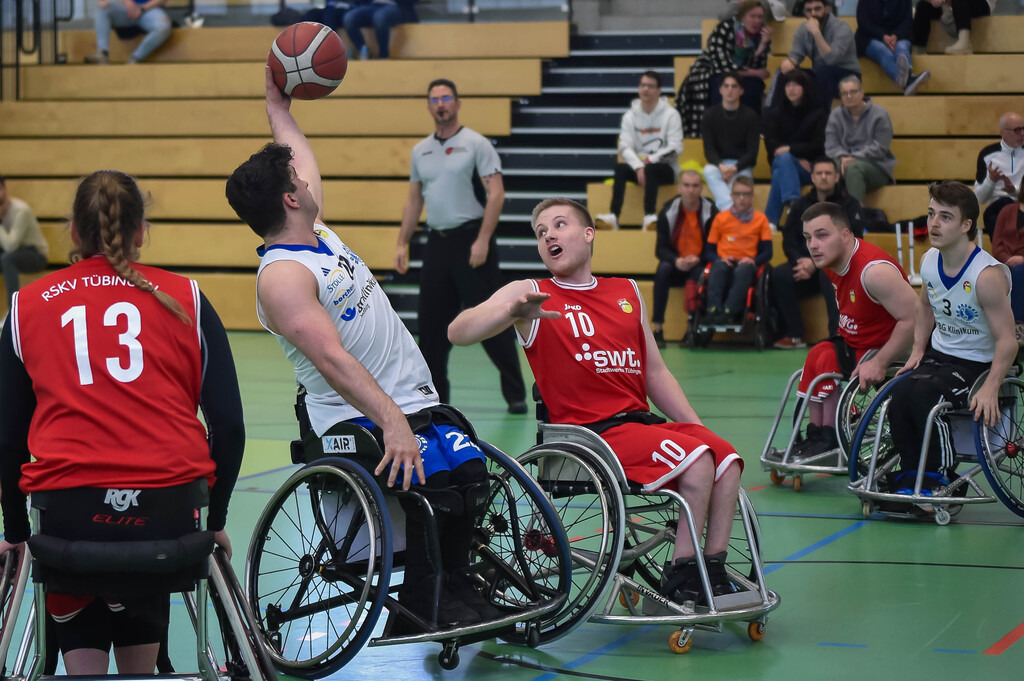 2024-03-17-0481 | #, RSKV Tübingen vs. BG Baskets Hamburg, Rollstuhlbasketball 2. Bundesliga, Saison 2023/24, 17.03.2024
Foto: Ralph Kunze - Realisiert mit Pictrs.com