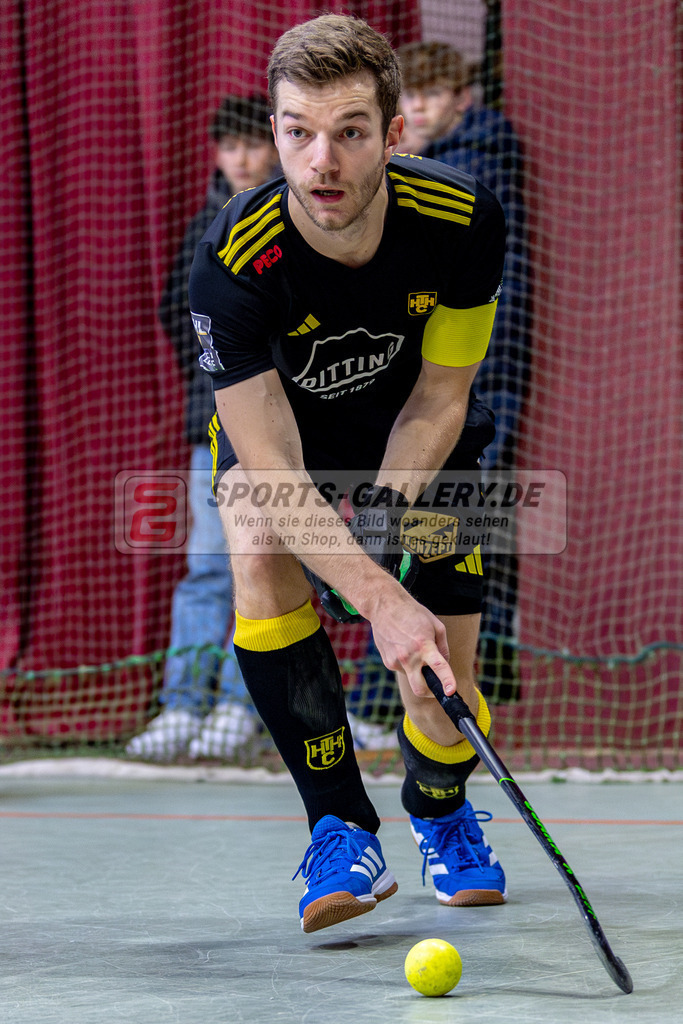 SM_2025-01-12_mD5_-102 | 1.Bundesliga Hallenhockey  (M) UHC - HTHC / 12:13 (4:5)