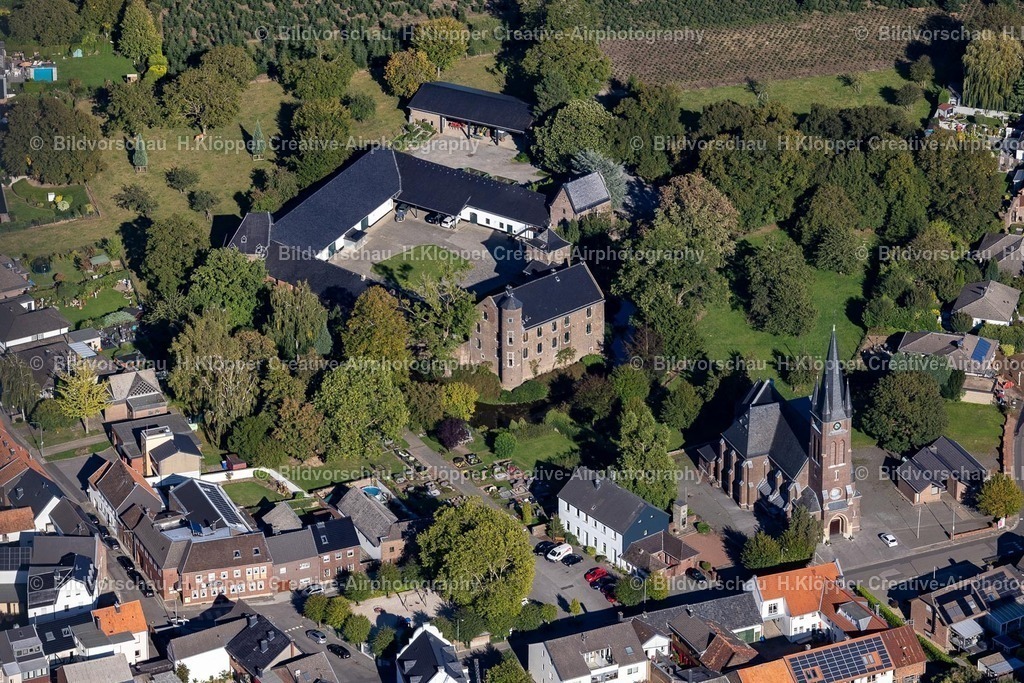 Lufbilder Dürboslar-5911 | Burganlage der Veste " Burg Dürboslar " an der Maarstraße, Burgstraße in Dürboslar i - Realisiert mit Pictrs.com