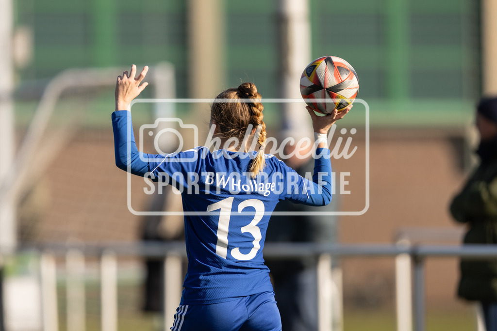 Fußball I Frauen I Saison 2025-2026 I Testspiel I BW Hollage - DSC Arminia Bielefeld I 15.02.2026-115 | Anna-Catharina Niemann (13, BW Hollage) - Realisiert mit Pictrs.com