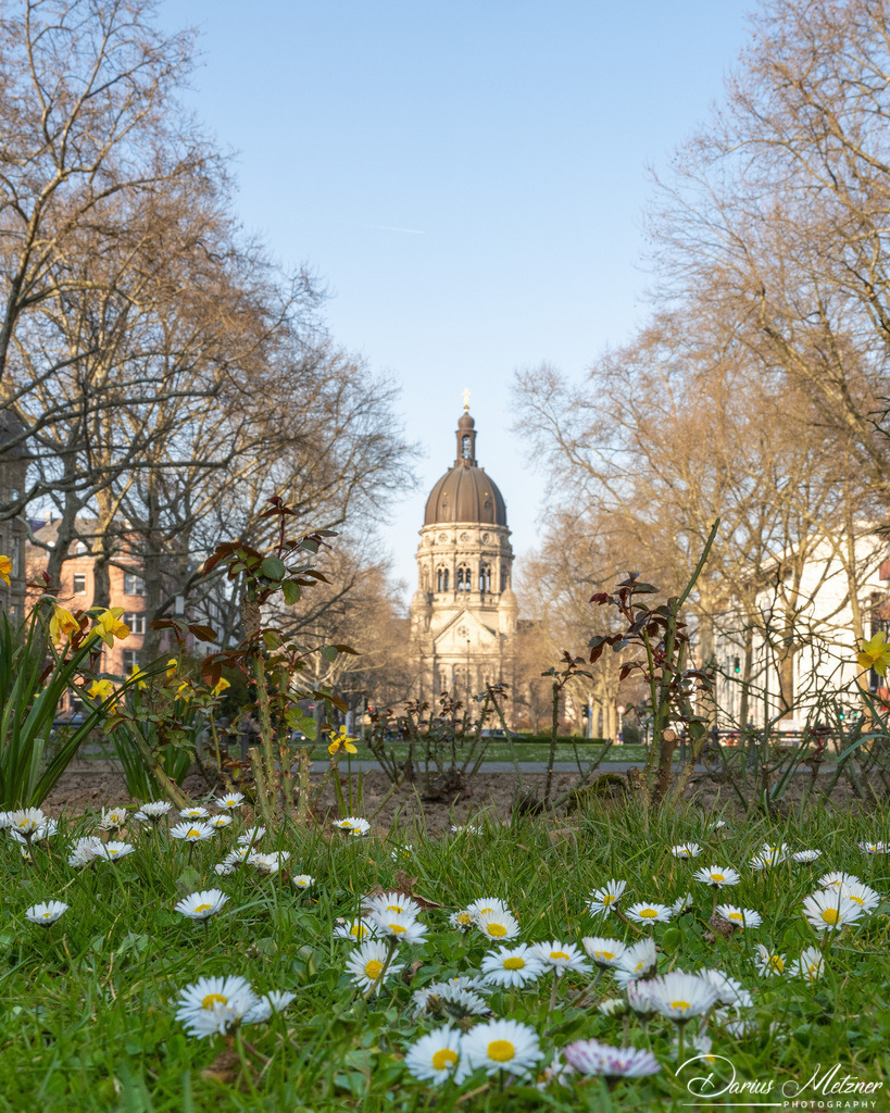 Die Christuskirche in Mainz | Die Evangelische Christuskirche an der Kaiserstrasse in Mainz