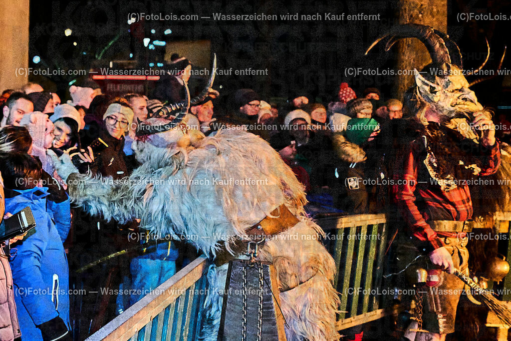 ALP9728_Wieselburger ADVENT_Wintersonnenwende_Perchtenlauf | (C)FotoLois.com, Alois Spandl, Wieselburger Advent, Wintersonnenwendfeier mit Umzug durch die Stadt, Sonnenwendfeuer und Perchtenlauf mit Show im Schlosspark, Mitwirkung der Partnergemeinde EINBECK, Sa 17. Dezmber 2022.