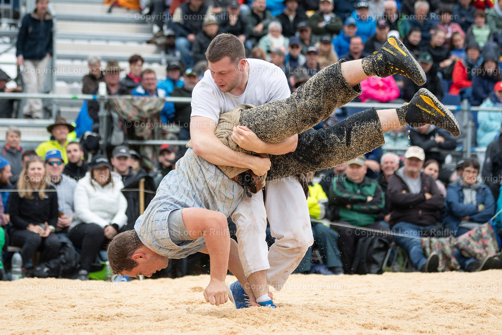 Schwingen -  Appenzeller Kantonal Schwingfest 2024 | Hundwil, 7.7.24, Schwingen - Appenzeller Kantonal Schwingfest.