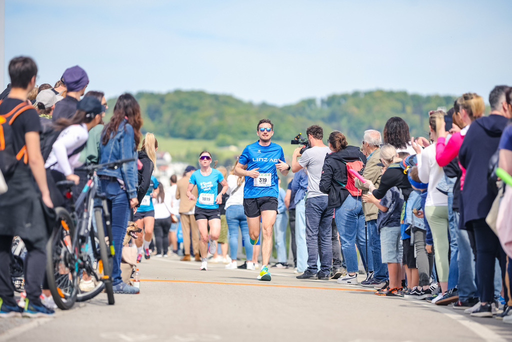 MB-20240428-101-107-0419 | Int. 3 Brückenlauf Linz, Foto: WAPICS/Binder Manuel
