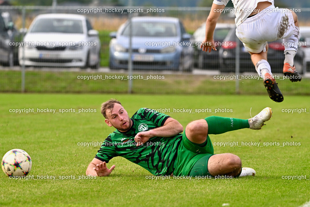 SC Landskron vs. Rapid Lienz | #18 Alexander Reichmann SC Landskron, SC Landskron vs. Rapid Lienz, SC Landskron vs. Rapid Lienz am 22.09.2024 in Villach (Sportanlage Landskron), Austria, (Photo by Bernd Stefan)