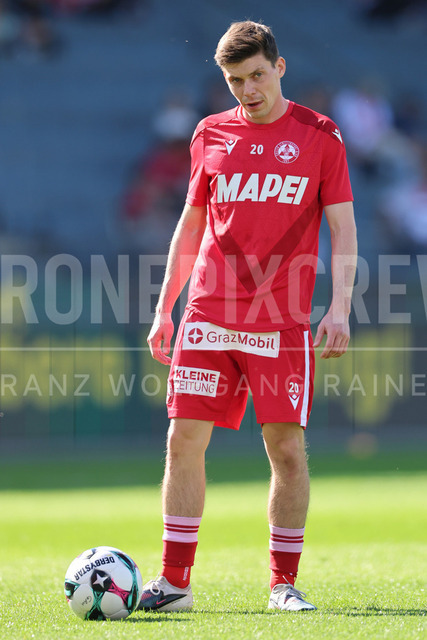 Grazer AK 1902 vs WSG Tirol – Austrian Bundesliga | Graz, Austria, 02.MAY.26 - SOCCER - ADMIRAL Bundesliga, Qualification Group, Grazer AK 1902 vs WSG Tirol. The image shows Thorsten Schriebl (GAK) during warm up.