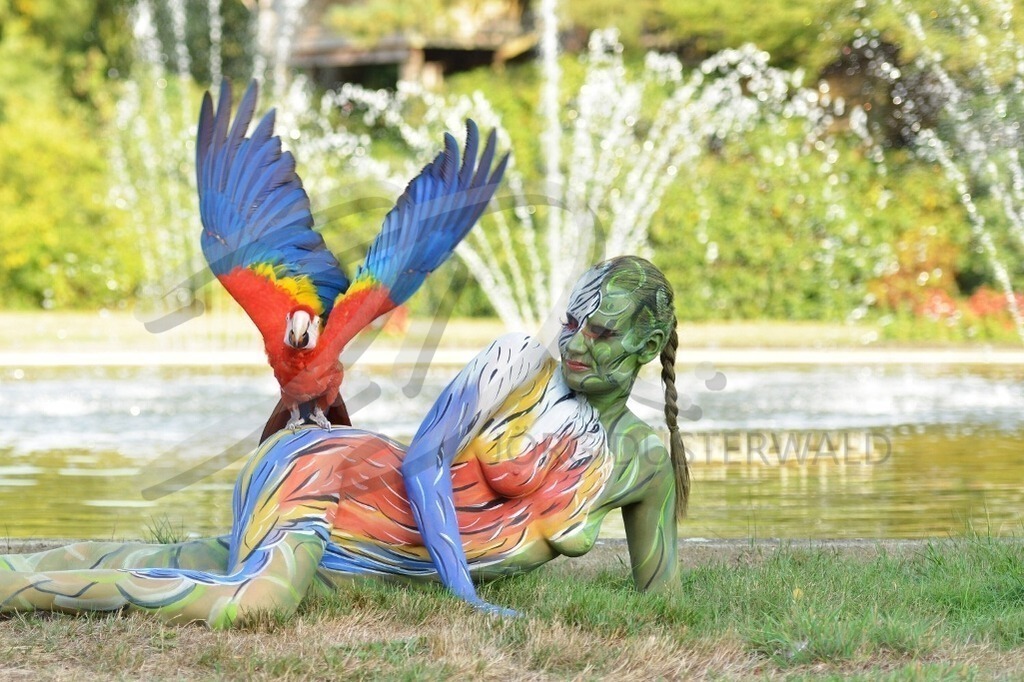 AnimalArt-PAPAGEI_7410 | #003 | Modell: Katey | Foto: Carsten Korwes - Realisiert mit Pictrs.com