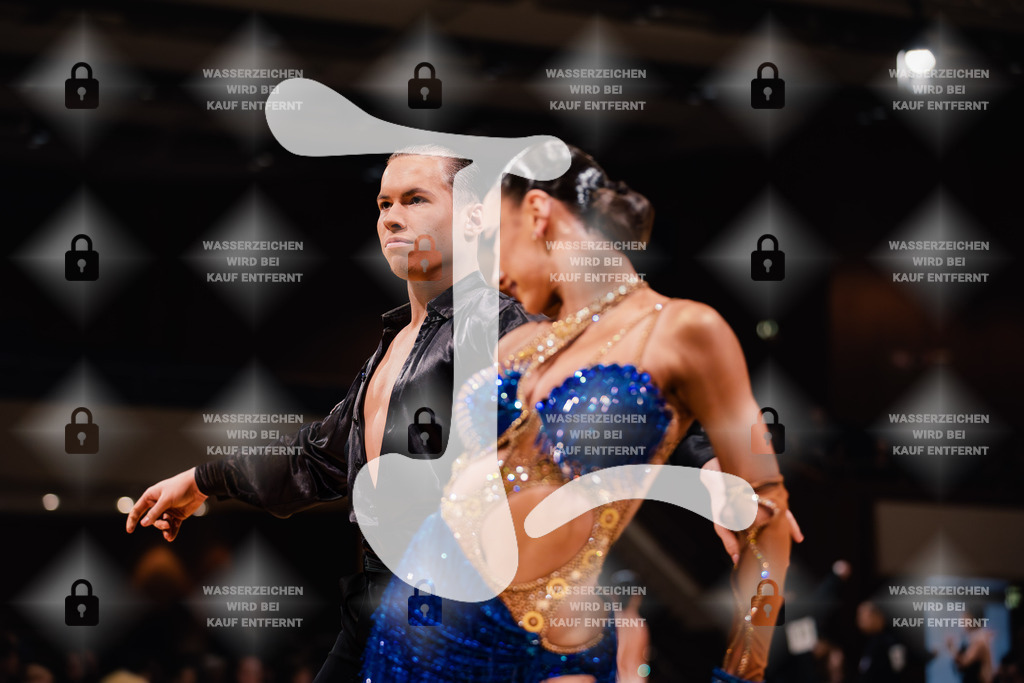 Goldstadtpokal 2025 - WDSF World Open Latin 22nd (25) Maximilian Bier _ Eveline Ishchenko (Schwarz Weiß Club Pforzheim)-2025-01-25-5538 | Webshop for digital downloads and prints of dance sport, event & show photographer Julian Link - Realisiert mit Pictrs.com