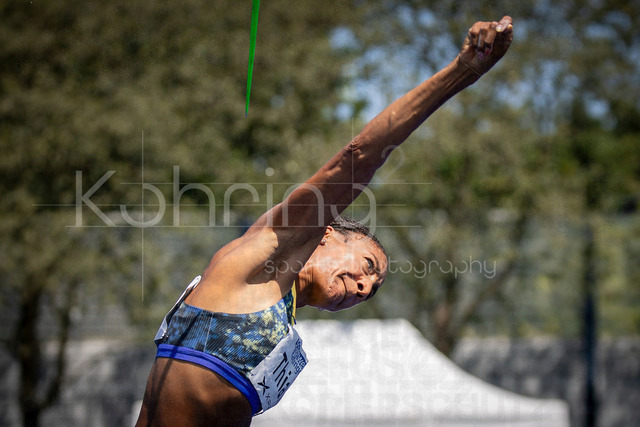 Multisport Event; Ratingen, 28.06.2026 | RATINGEN, GERMANY - JUNE 28, 2026 : Nafissatou Thiam (BEL / Belgium) competes in the heptathlon’s javelin throw during the Multisport Event at Stadion Ratingen on June 28, 2026 in Ratingen, Germany.