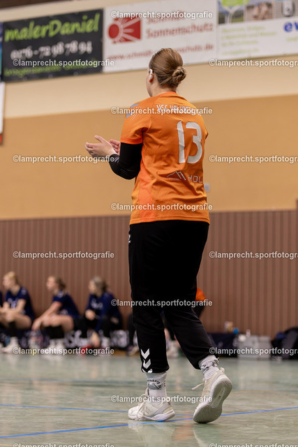 Handball I Damen I Saison 2025-2026 I Verbandsliga Süd I 13. Spieltag I HSG Kalkberg 06 - HSG Holstein Kiel-Kronshagen 2 083 | Kaja Pauline Tiegs (13, HSG Kalkberg 06) - Realisiert mit Pictrs.com