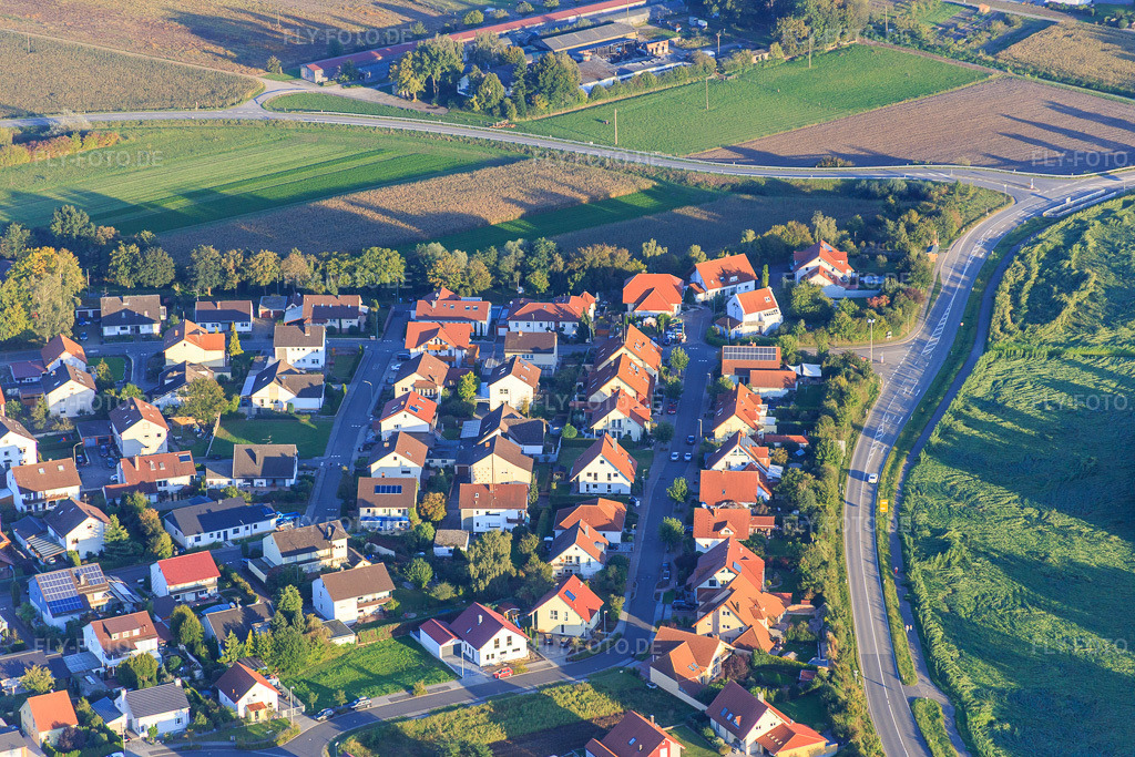 Luftbild: Am Hochufer im Ortsteil Hardtwald in Neupotz im Bundesland Rheinland-Pfalz in Deutschland. Foto: IMG_073140.jpg vom 23.09.2014 durch Werner Riehm/FLY-FOTO.deAuflösung des Originals: 5472 x 3648 px