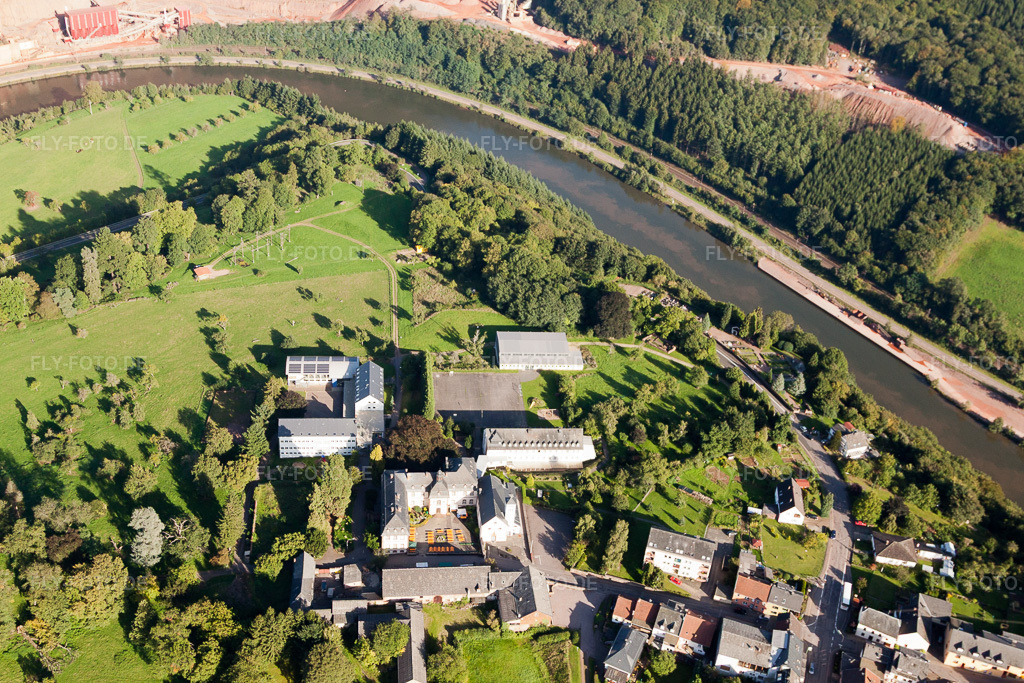 Luftbild: Taben-Rodt, Propstey St. Josef - Jugendhilfeeinrichtung in Taben-Rodt im Bundesland Rheinland-Pfalz in Deutschland. Foto: IMG_33809.jpg vom 11.09.2010 durch Werner Riehm/FLY-FOTO.de