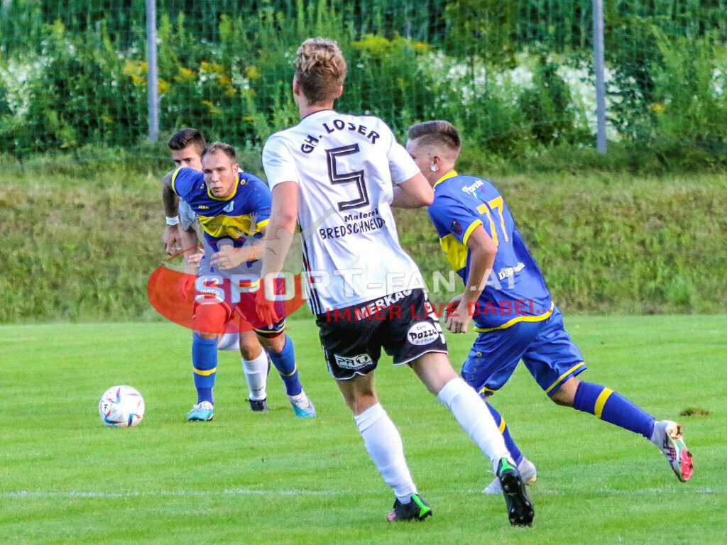 DSG Ferlach - ASKÖ St. Michael/Bleiburg Unterliga Ost 1. Runde | DSG Ferlach - ASKÖ St. Michael/Bleiburg am 29.07.2023 in Ferlach
(Sportplatz Unterbergen), Austria, (Photo by Ernst Krawagner sport-fan.at) - Realisiert mit Pictrs.com