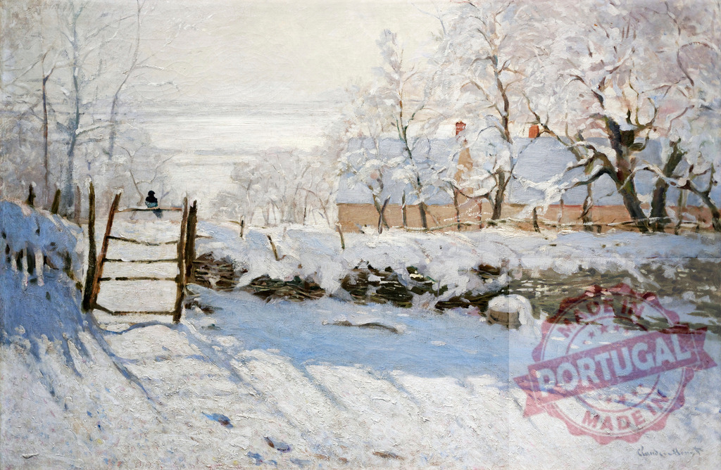 Claude Monet's The Magpie (1868–1869) famous painting. Original from Wikimedia Commons. Digitally enhanced by rawpixel. | Claude Monet's The Magpie (1868–1869) famous painting. Original from Wikimedia Commons. Digitally enhanced by rawpixel. - Realized with Pictrs.com