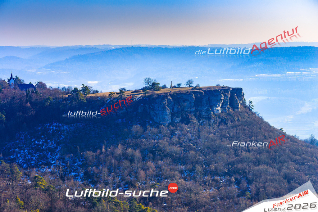 Die Luftaufnahme Staffelberg - Bad Staffelstein wurde vom UL-Flugzeug (keine Drohne) aus fotografiert.Hohe Druck- Auflösung-die Geschenkidee!