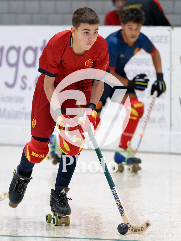 U17  - Geneve RHC B v Geneve RHC A  |  during the U17  match between Geneve RHC B and Geneve RHC A  at Centre sportif de la queue d'arve in Geneve, Switzerland