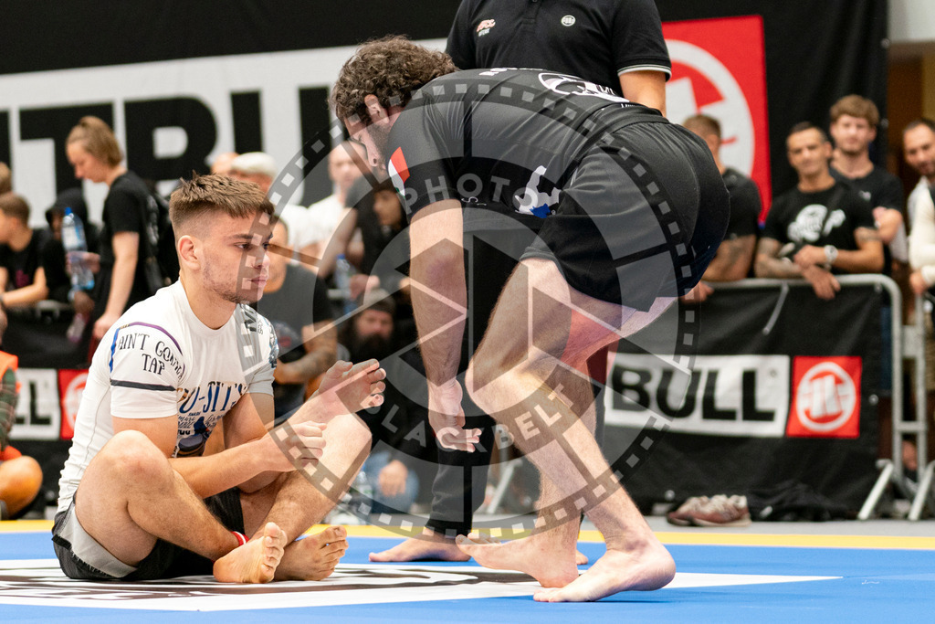 20230916PBB1491 | Fighters compete during the grappling tournement ADCC Trials (European, Middle East and African Championship) in Warsaw, Poland, on September 16, 2023.
