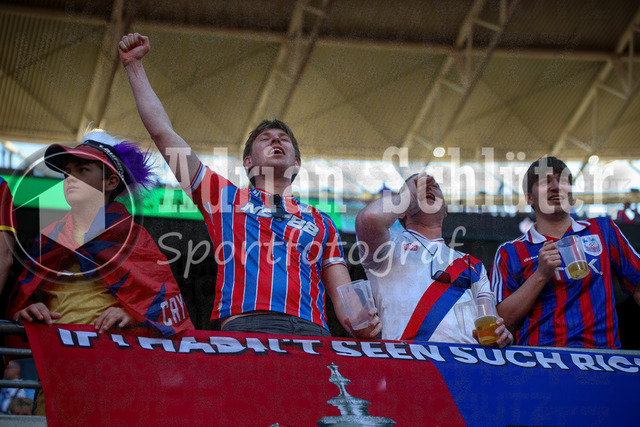 27.05.2026, EUR, Fussball, Herren, Conference League Finale, Saison 2025/2026, Crytsal Palace F.C. - Rayo Vallecano de Madrid | Fans von Crystal Palace